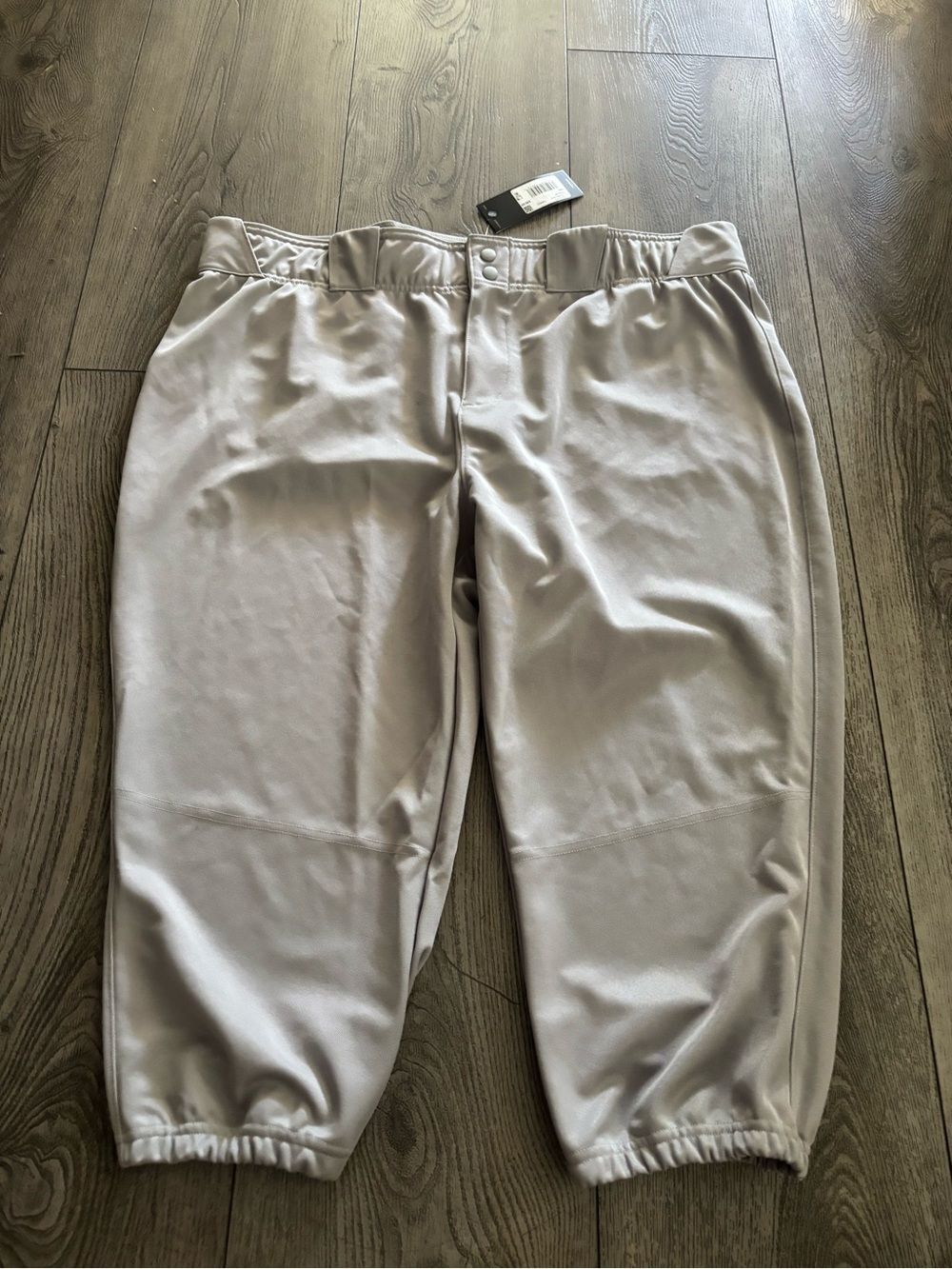 Adidas Men's Athletic Grey Baseball Pants